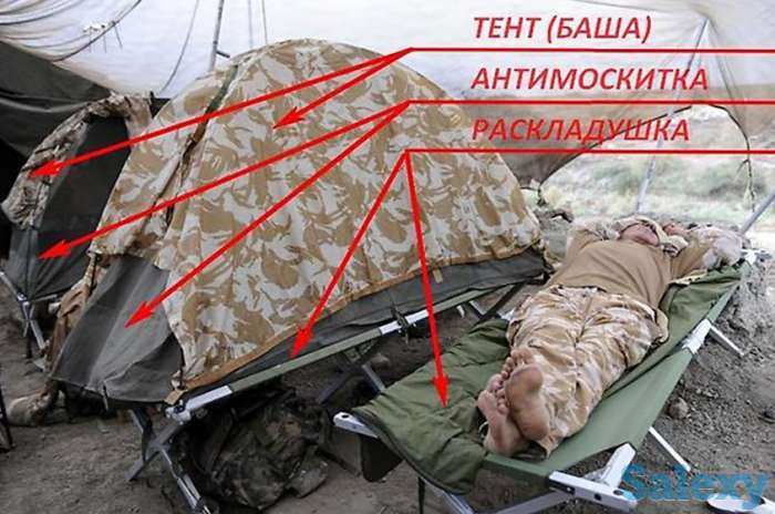 Оригинальный британский армейский камуфлированный тент (баша)., фотография 1