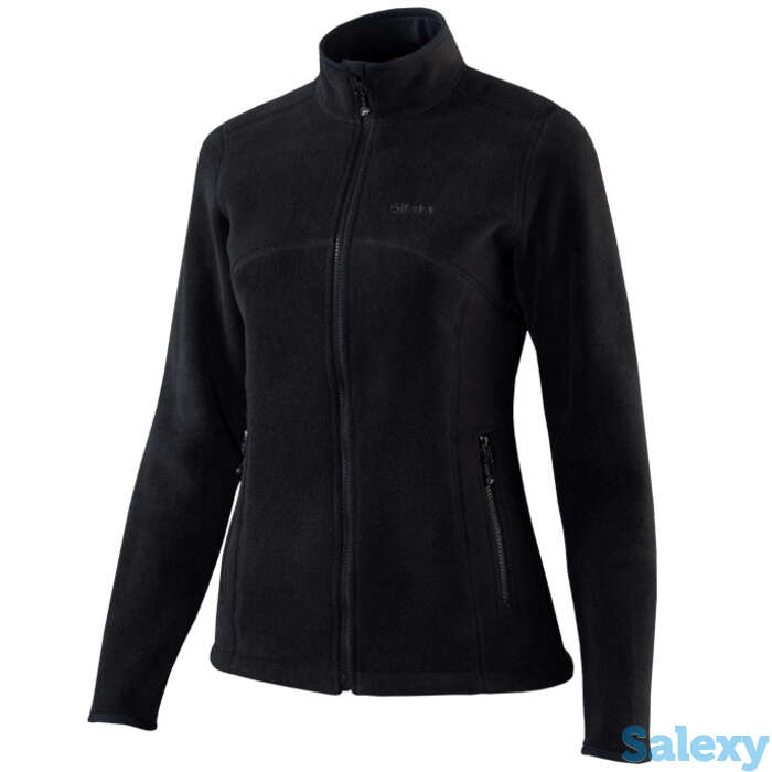 Куртка флисовая спортивная теплая сивера отава черная, фотография 1