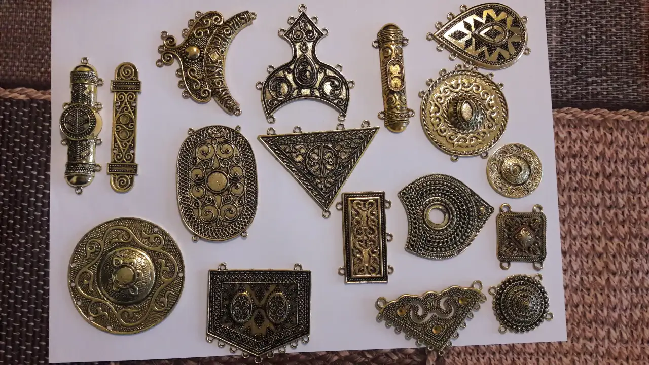Фурнитура казахская металл, фотография 3