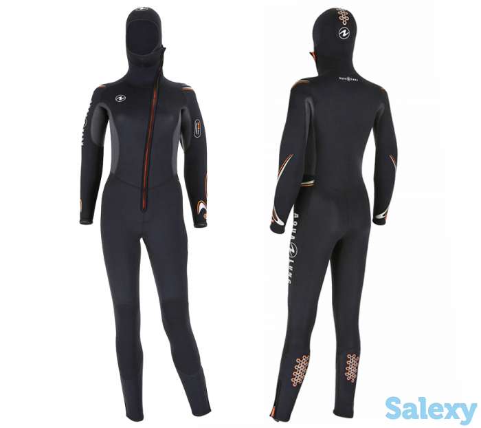 Гидрокостюм dive 2017, 6 мм, моно со шлемом, муж.,, фотография 2