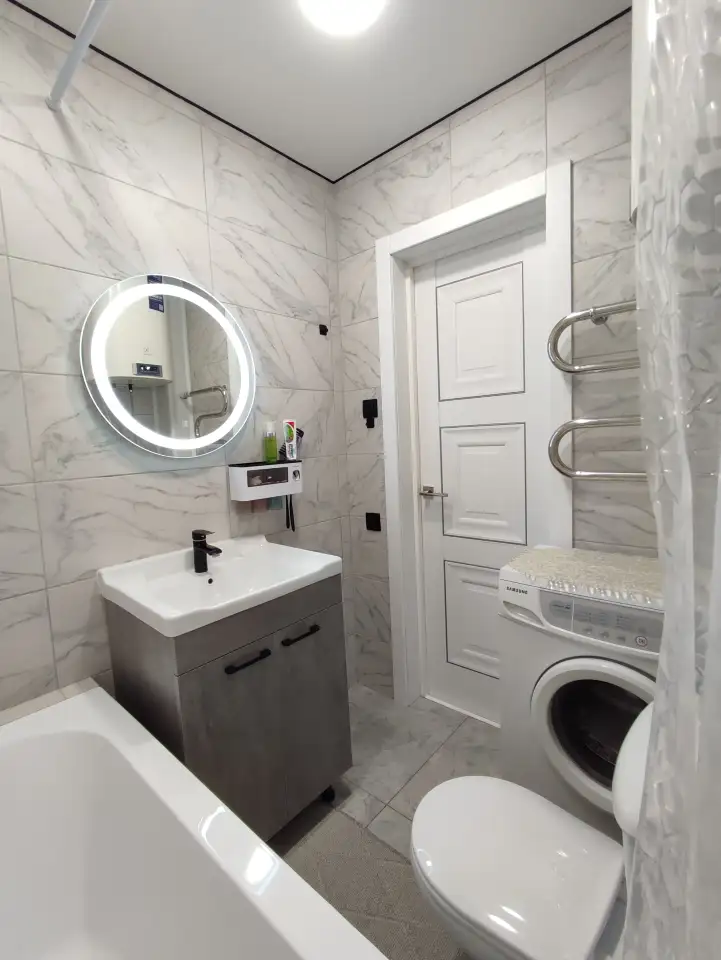 2-комнатная квартира, 34.7 м, 39 этаж, Шмидта 91  Диагностический центр, Набережная, Старый мост, фотография 1