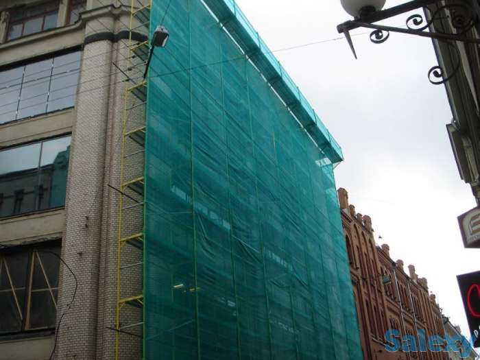 Сетка для укрытия строительных лесов., фотография 1