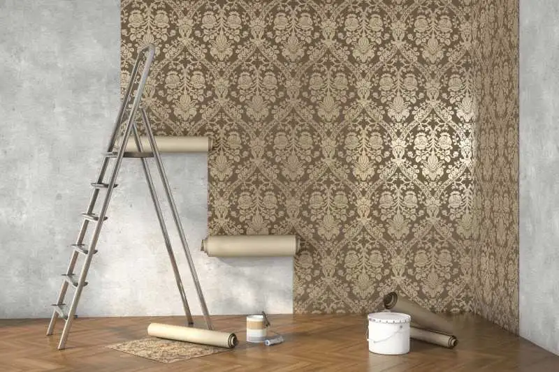 Обои ,галтели,побелка,шпатлевка, фотография 7