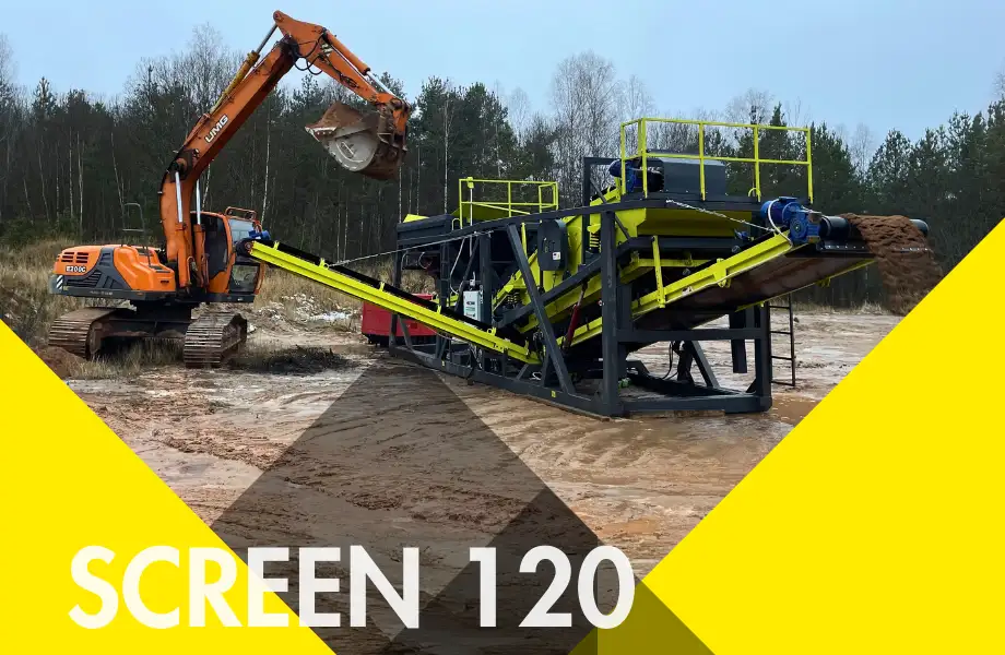 Мобильный грохот SKREEN-120, фотография 7