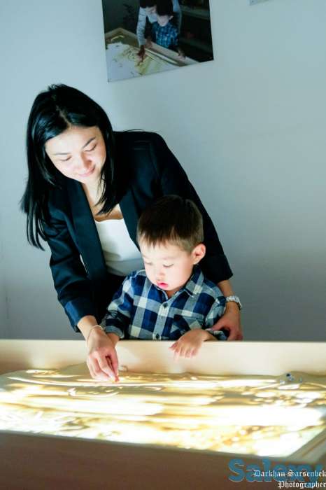 Рисование песком, фотография 1