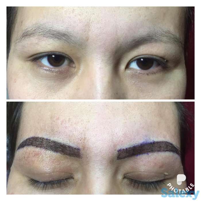 Перманентный макияж бровей. Теневая растушевка, фотография 3