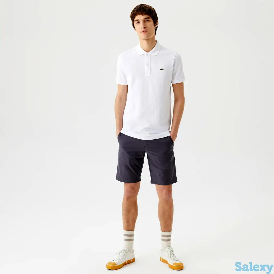 Мужские шорты lacoste slim fit, фотография 1