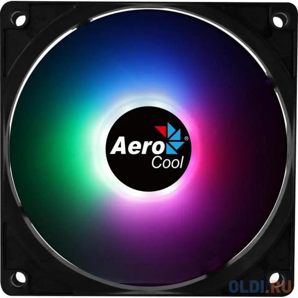 Вентилятор aerocool frost 12 pwm frgb (120мм, 18.2-27.5 db, 500-1500rpm, 4, фотография 1