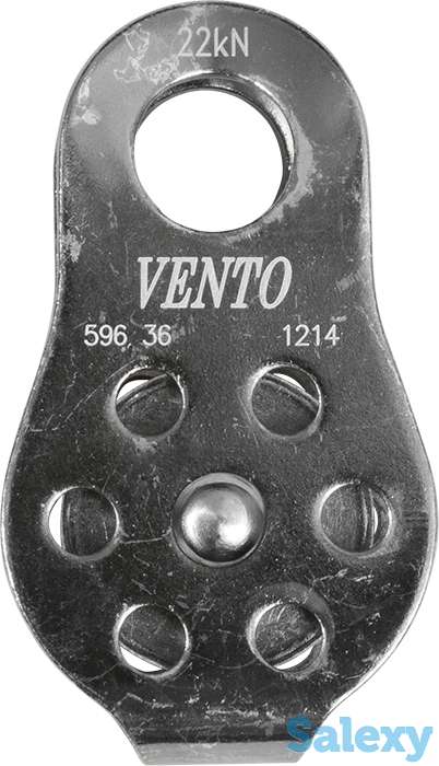 Блок-ролик венто высота про одинарный без подшипника сталь, фотография 3