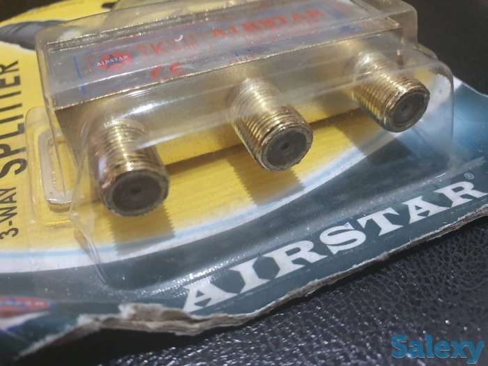 Сплиттер делитель TV сигнала 3 way Разветвитель на 3 TV, фотография 3