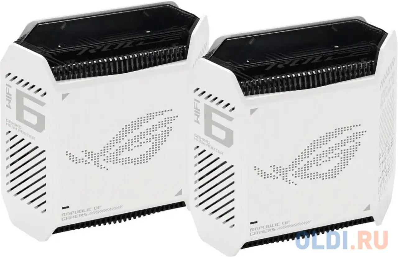 Asus rog gt6(b-2-pk)//2 access point /802.11ax, 574 + 4804mbps, 2,4 +, фотография 1