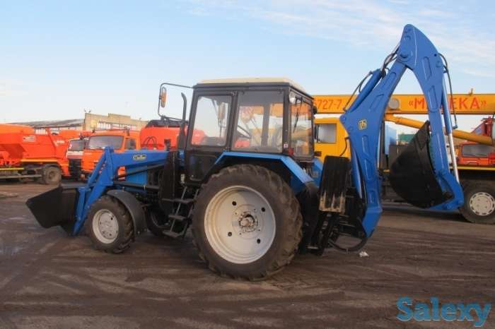 Экскаватор-погрузчик на базе трактора МТЗ, фотография 4
