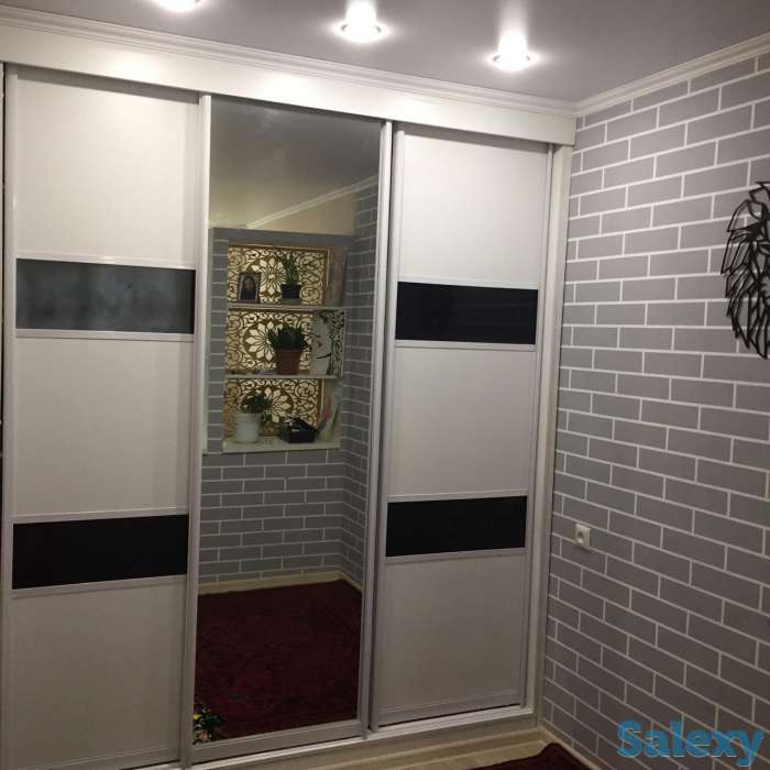 Обычные шкафы и тумбы(от 17.000тг) и шкафы-купе(от 80.000тг), фотография 1