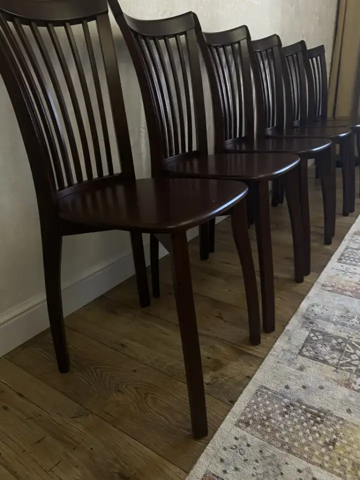 Продам стулья 6 штук для кухни или гостиной, фотография 1