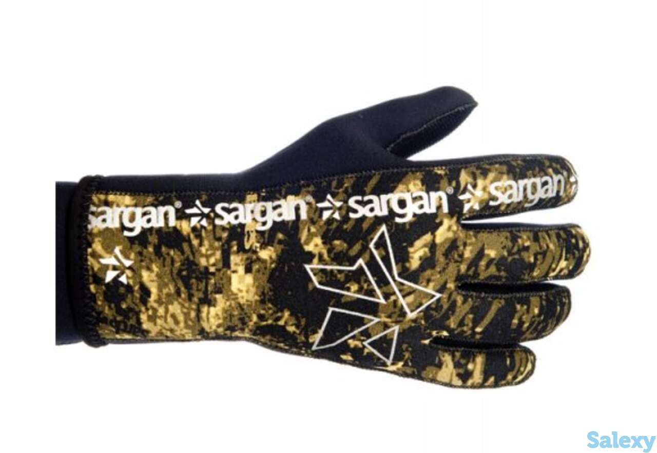 Перчатки для подводной охоты неопреновые sargan сарго kamo  rd2.0 3мм, фотография 1
