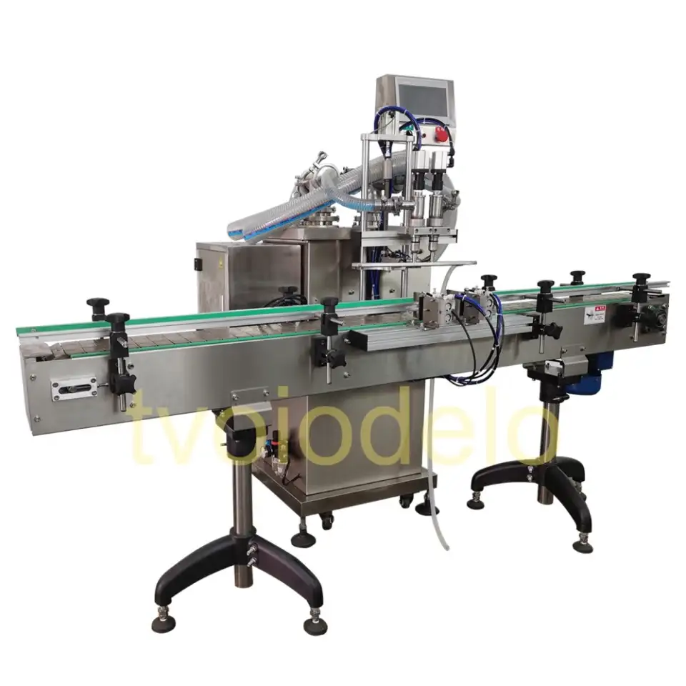 Автоматическая поршневая машина розлива без конвейера, фотография 3