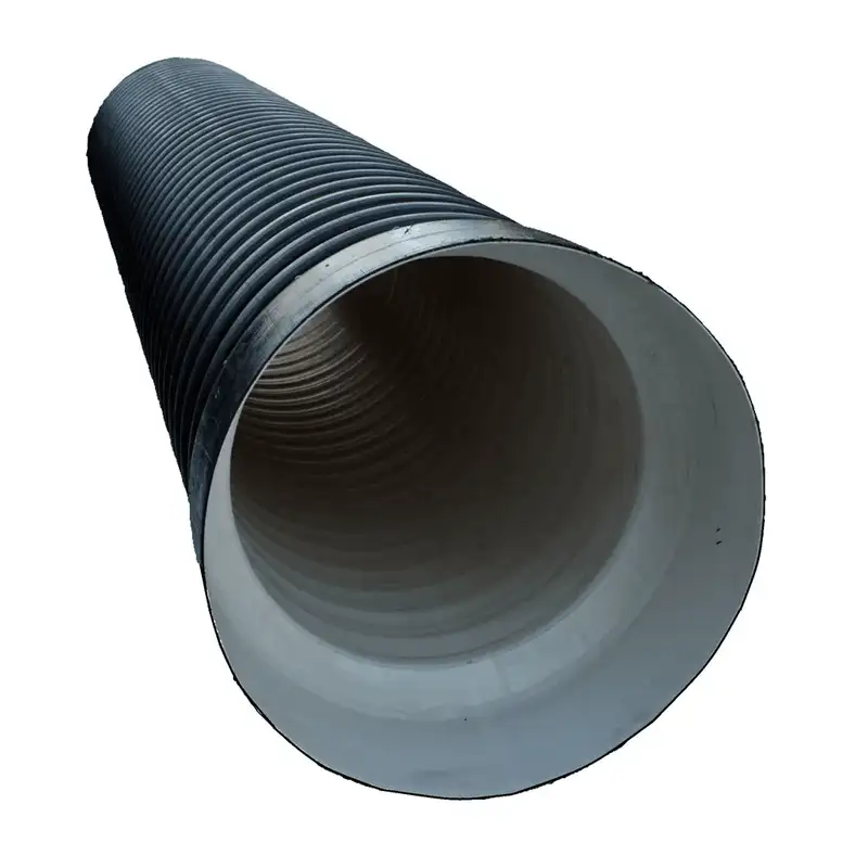 Труба гофрированная спиральновитая Размер: 1000х2 мм; 1100х2,5 мм; 1200х3 мм, фотография 1