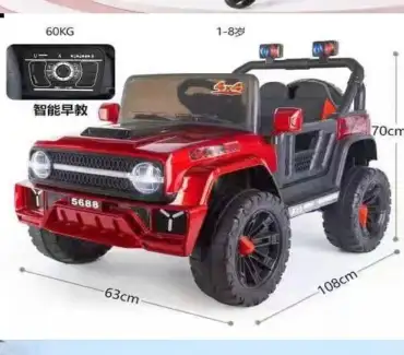 Электромобиль Автомобиль 5688, красный, фотография 1