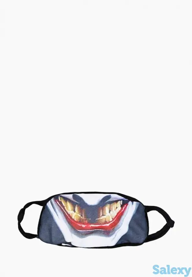 Маска для лица защитная красная жара, фотография 1