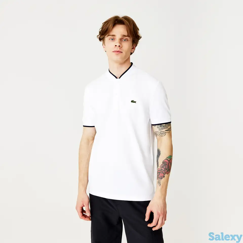 Мужское поло lacoste slim fit, фотография 1