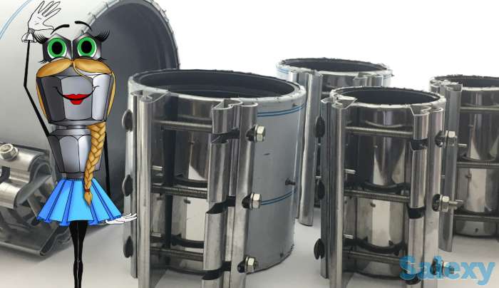 лучшая ремонтная сантехника. Хомуты ремонтные. Сансфера, фотография 5