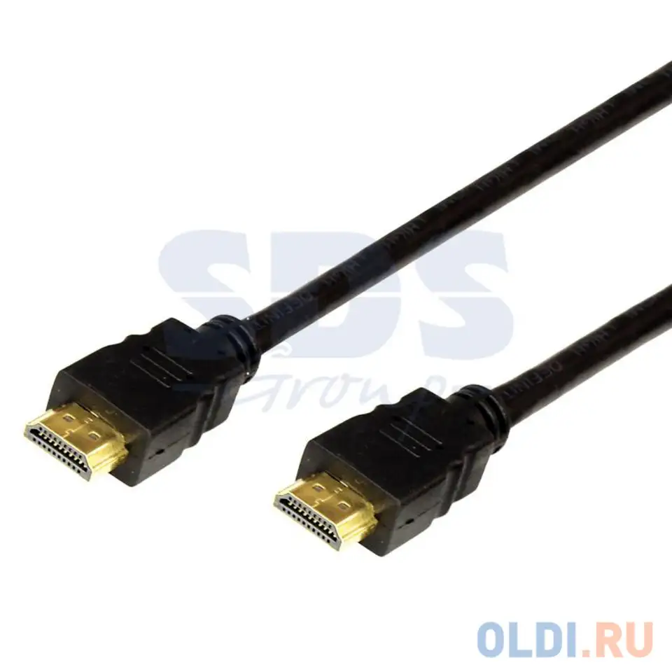 Шнур  hdmi - hdmi  gold  3м  с, фотография 1