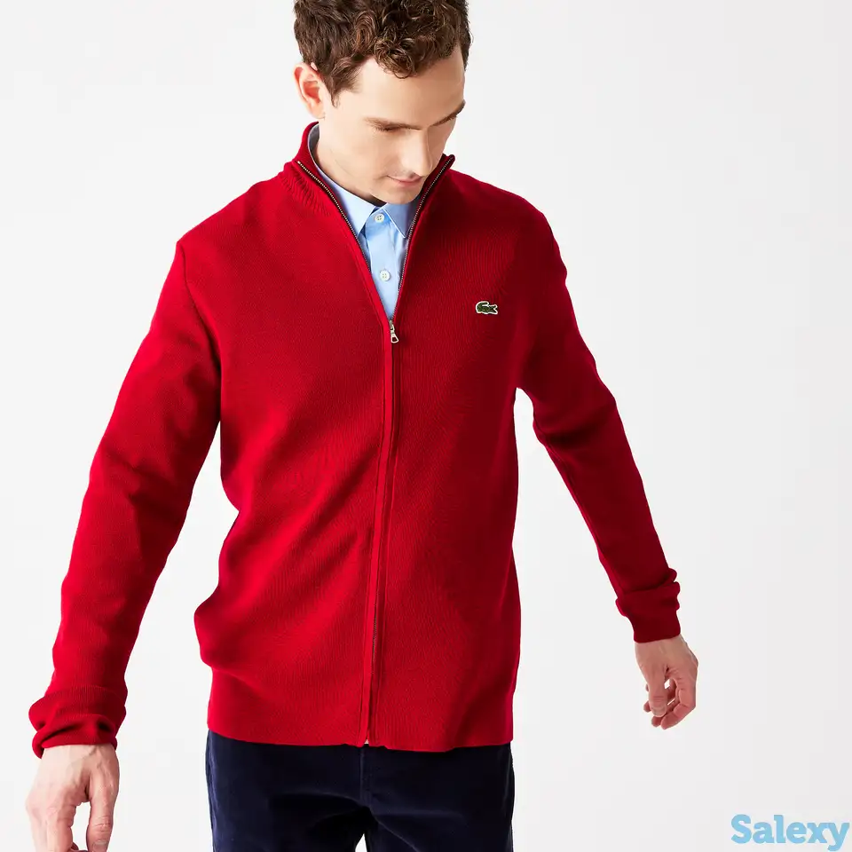 Мужской свитер lacoste на молнии, фотография 1