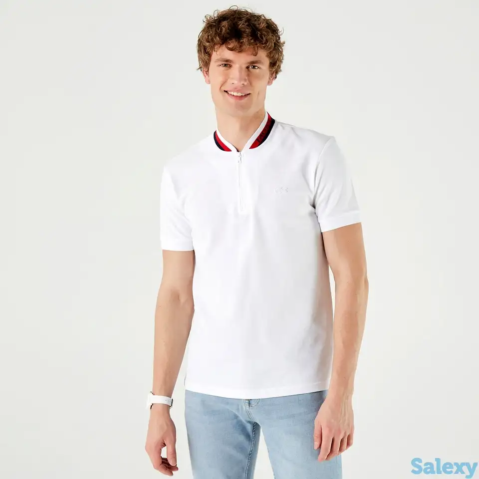 Мужское поло lacoste regular fit, фотография 1