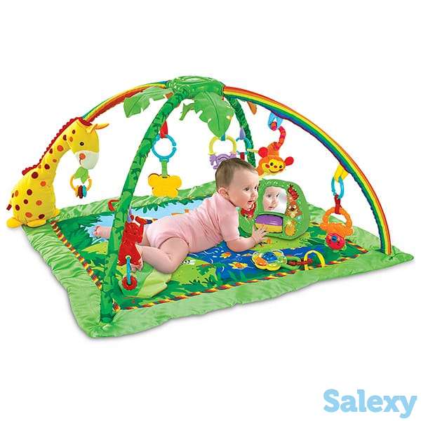 Развивающий коврик Funkids Delux Play Gym Giraffe, фотография 3