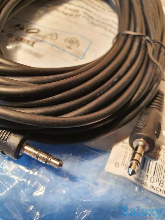 Кабель шнур AUX-AUX,5 метров Аукс провод M/M, фотография 2