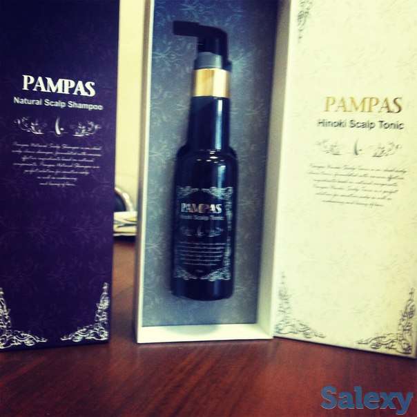 Лечение кожи головы, тоник от выпадения волос, для роста волос PAMPAS 170мл, фотография 3