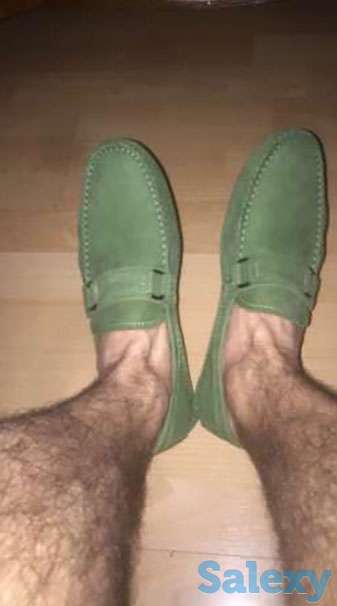 Замшевые мокасины bally, фотография 1