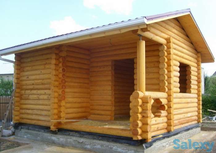 Строительство бани из блока, сруба и бруса., фотография 5