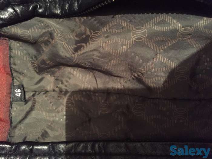 Мужская кожаная куртка Размер S, фотография 2