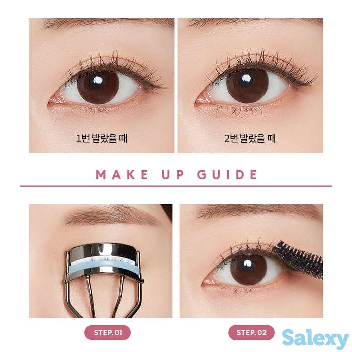 Тушь для ресниц missha ultra powerproof mascara curling & slim, цвет #03 rosy brown | розово-коричневый, фотография 3