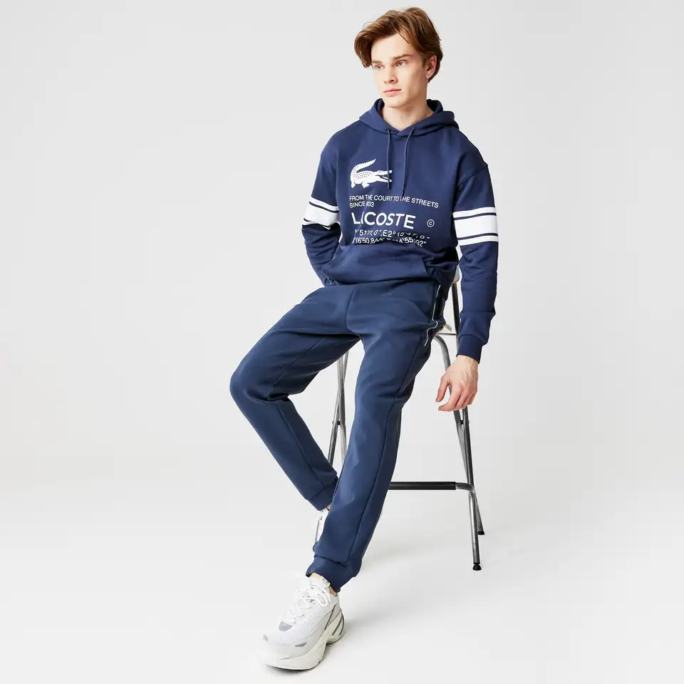 Мужские спортивные брюки lacoste slim fit, фотография 1