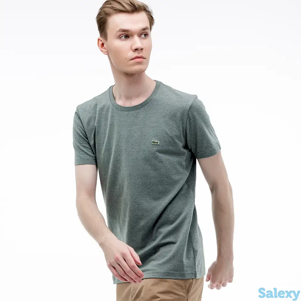 Мужская футболка lacoste slim fit, фотография 1