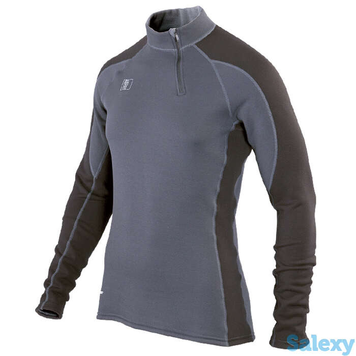 Термобелье майка сивера сноуи с воротником мужская индиго/черная, фотография 1