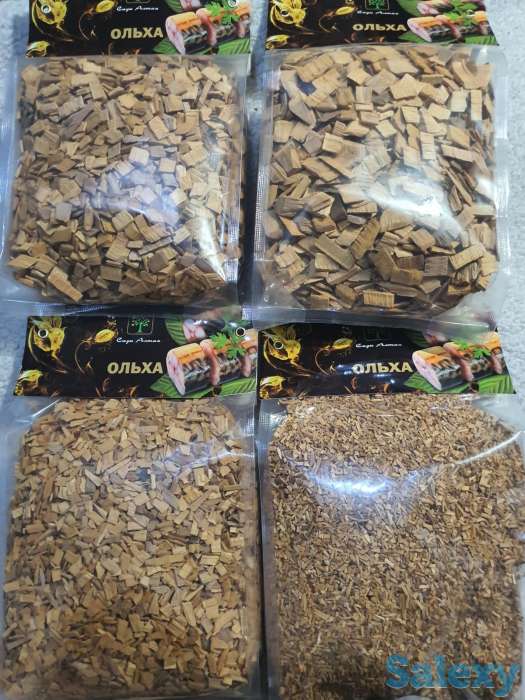 Щепа для копчения ольха (Мелкая 3-6мм) Сады Алтая Россия Премиум, фотография 4