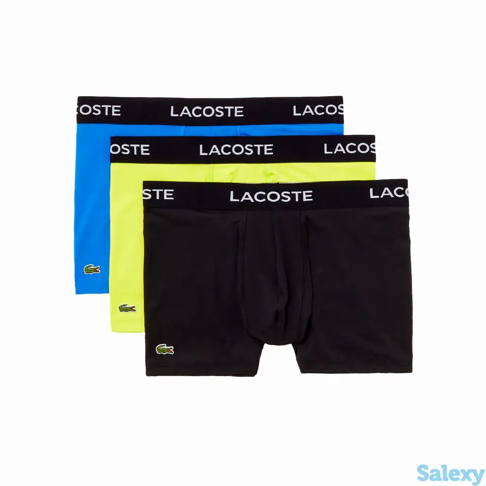 Мужское нижнее бельё lacoste (3 шт.), фотография 1