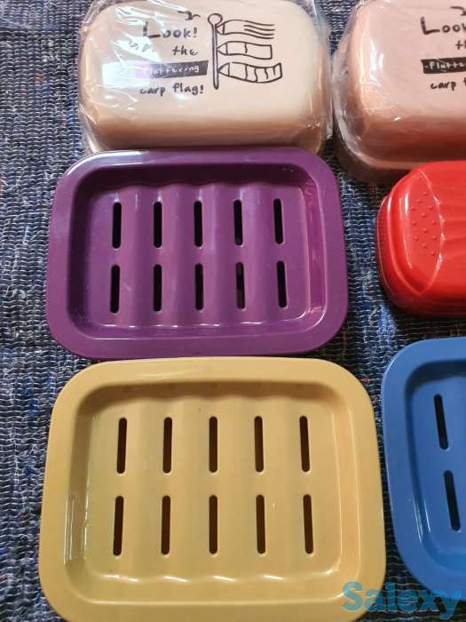 Мыльница для мыла коробочка цвета разные, фотография 8