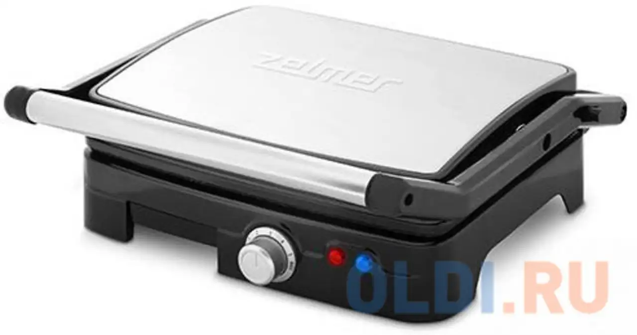 Гриль zpr2000 black/inox zelmer, фотография 1