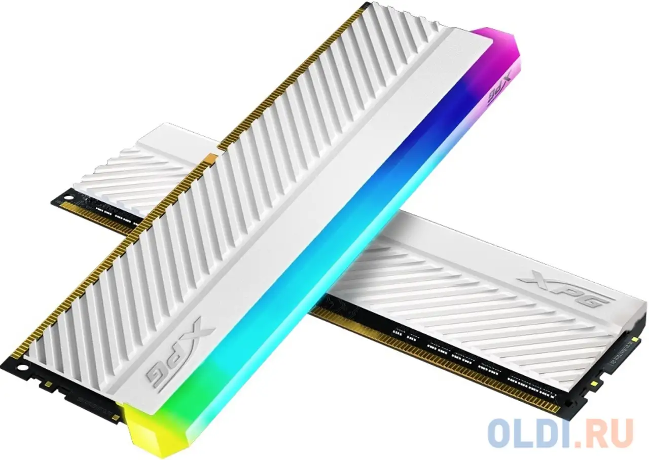 16gb adata ddr4 4133 dimm xpg spectrix d45g rgb ax4u41338g19j-dcwhd45g non-ecc,, фотография 1
