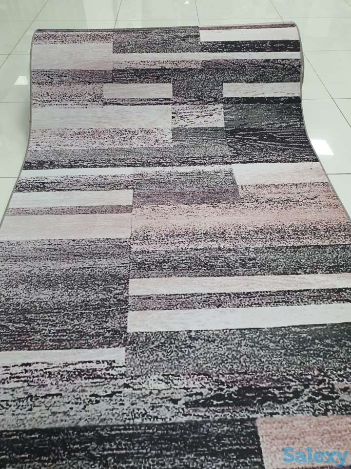 Ковровая дорожка с модными потертостями Тренд ковер коврик 120см, фотография 7