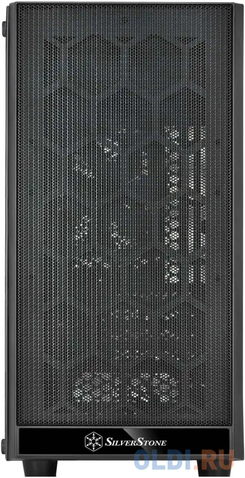 Корпус microatx silverstone precision без бп чёрный, фотография 1