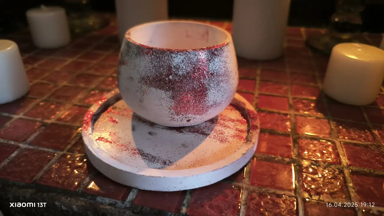 Свечи кашпо, фотография 3