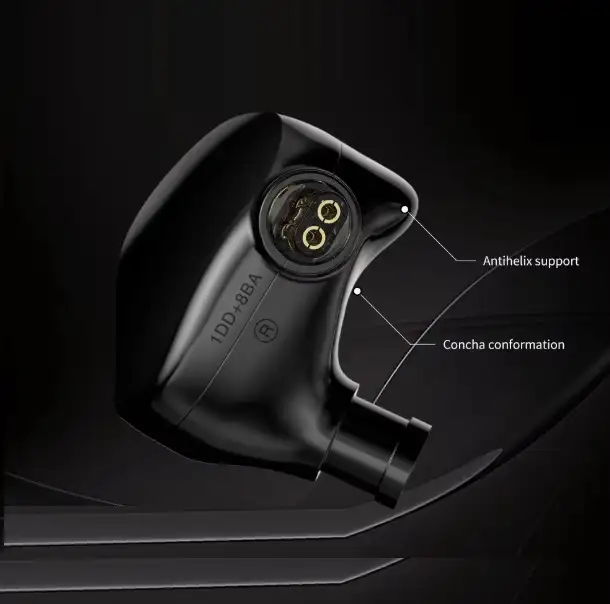 Наушники TRN VX Pro  8BA 1DD, фотография 3