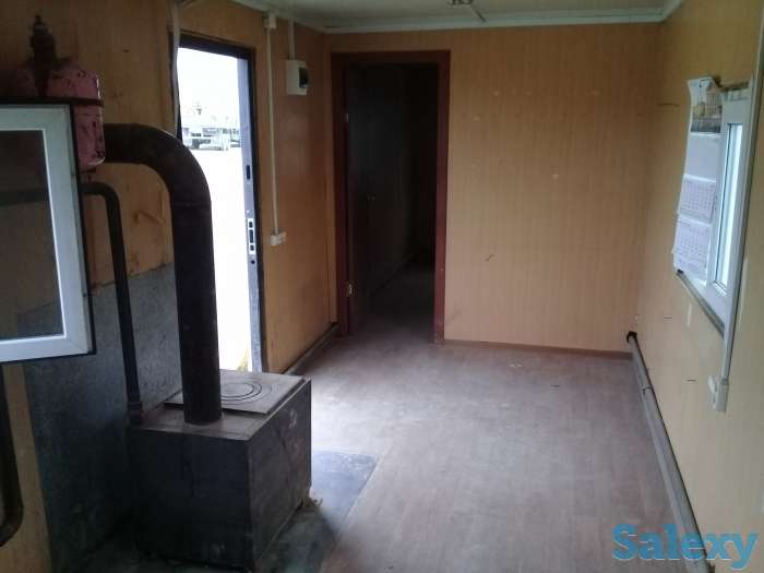 Сдам в аренду утепленный морской контейнер 40 футовый 2,5м. х12 м., вагончик, бытовка, с автономным отоплением, есть о, фотография 3