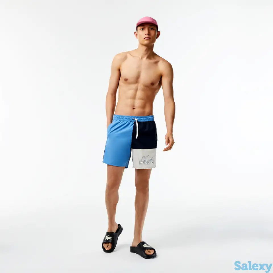 Мужские купальные шорты lacoste, фотография 1