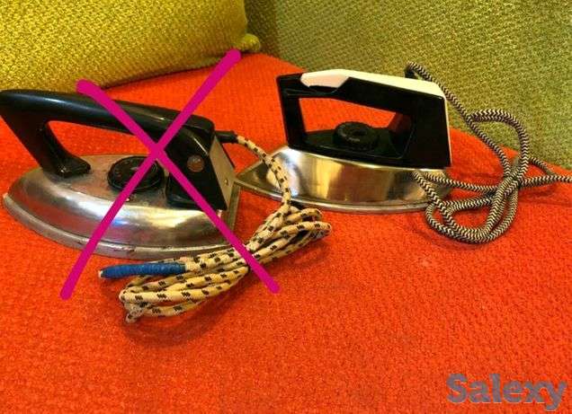 Продам советские утюги тяжёлые греют хорошо и отпаривают в хорошем сос, фотография 1